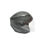 Casca moto tip jet neagra cu viziera transparenta si ochelari de soare, marimea L, model Urban - imagine 4