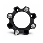Set 2 buc. Distantiere Roti ATV din Aluminiu Forjat, grosime 50mm, distanta prezoane 4 x 136mm, gaura centrare 120mm, piulite M12 x 1,5 - imagine 3