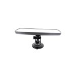 Oglinda retrovizoare fixare cu ventuza, culoare neagra, dimensiuni 24,5 x 6,5 cm - imagine 3