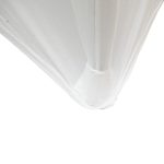 Husa pentru masa dreptunghiulara, culoare alba, elastica, dimensiune 180 x 70 x 74cm - imagine 6