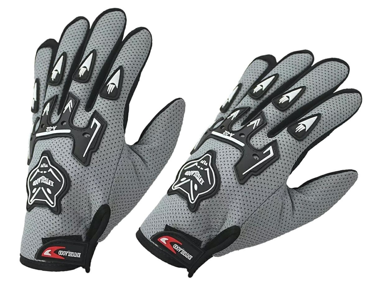 AG222B_ag222b_11.jpg Manusi cu elemente de protectie, cu destinatie Moto, ATV, SSV, QUAD, culoare Gri - imagine 1
