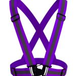 Ham bretele reflectorizante, culoare Violet