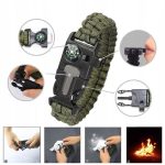 Kit complet de supravieturire 18-in-1 piese pentru camping, calatorii, offroad, ATV, SSV - imagine 2