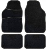 Set Auto Essential AVEX – 5 piese, Covorase Universale Mocheta + Husa Volan Piele Ecologica Perforata, Negru - imagine 2