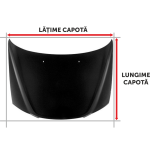 Folie Capota Auto "Hood Art" rezistenta la exterior, marime S (150 x 110cm) - Cod: AVX-CAPOTA-017S - imagine 6