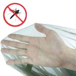 Hamac turistic din nylon cu plasa de tantari, culoare verde, dimensiuni 260 cm x 140 cm - imagine 3