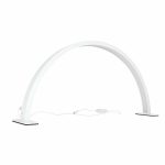 Lampa de birou pentru cosmetica sau manichiura, cu LED-uri, fara umbre, design curbat, culoare Alba, pentru saloane sau uz personal - imagine 3