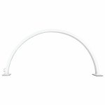 Lampa de birou pentru cosmetica sau manichiura, cu LED-uri, fara umbre, design curbat, culoare Alba, pentru saloane sau uz personal - imagine 4