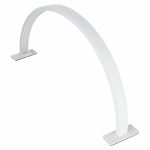 Lampa de birou pentru cosmetica sau manichiura, cu LED-uri, fara umbre, design curbat, culoare Alba, pentru saloane sau uz personal - imagine 5