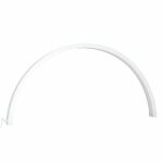 Lampa de birou pentru cosmetica sau manichiura, cu LED-uri, fara umbre, design curbat, culoare Alba, pentru saloane sau uz personal - imagine 6