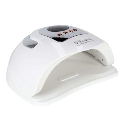 Lampa UV pentru unghii, model "SUN X26 MAX", pentru manichiura, unghii hibride și unghii cu gel, 81 de LED-uri. 380 W, culoare Alba, pentru uz personal sau profesional