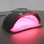 Lampa UV pentru unghii, model "SUN X26 MAX", pentru manichiura, unghii hibride și unghii cu gel, 81 de LED-uri. 380 W, culoare Alba, pentru uz personal sau profesional - imagine 2