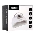 Lampa UV pentru unghii, model "SUN X26 MAX", pentru manichiura, unghii hibride și unghii cu gel, 81 de LED-uri. 380 W, culoare Alba, pentru uz personal sau profesional - imagine 12
