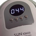 Lampa UV pentru unghii, model "SUN X26 MAX", pentru manichiura, unghii hibride și unghii cu gel, 81 de LED-uri. 380 W, culoare Alba, pentru uz personal sau profesional - imagine 13