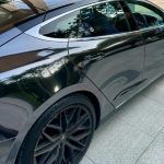 Folie colantare auto Dark Crom, tehnologie BubbleFree pentru aplicare usoara, dimensiune 1m x 1,5m - imagine 2